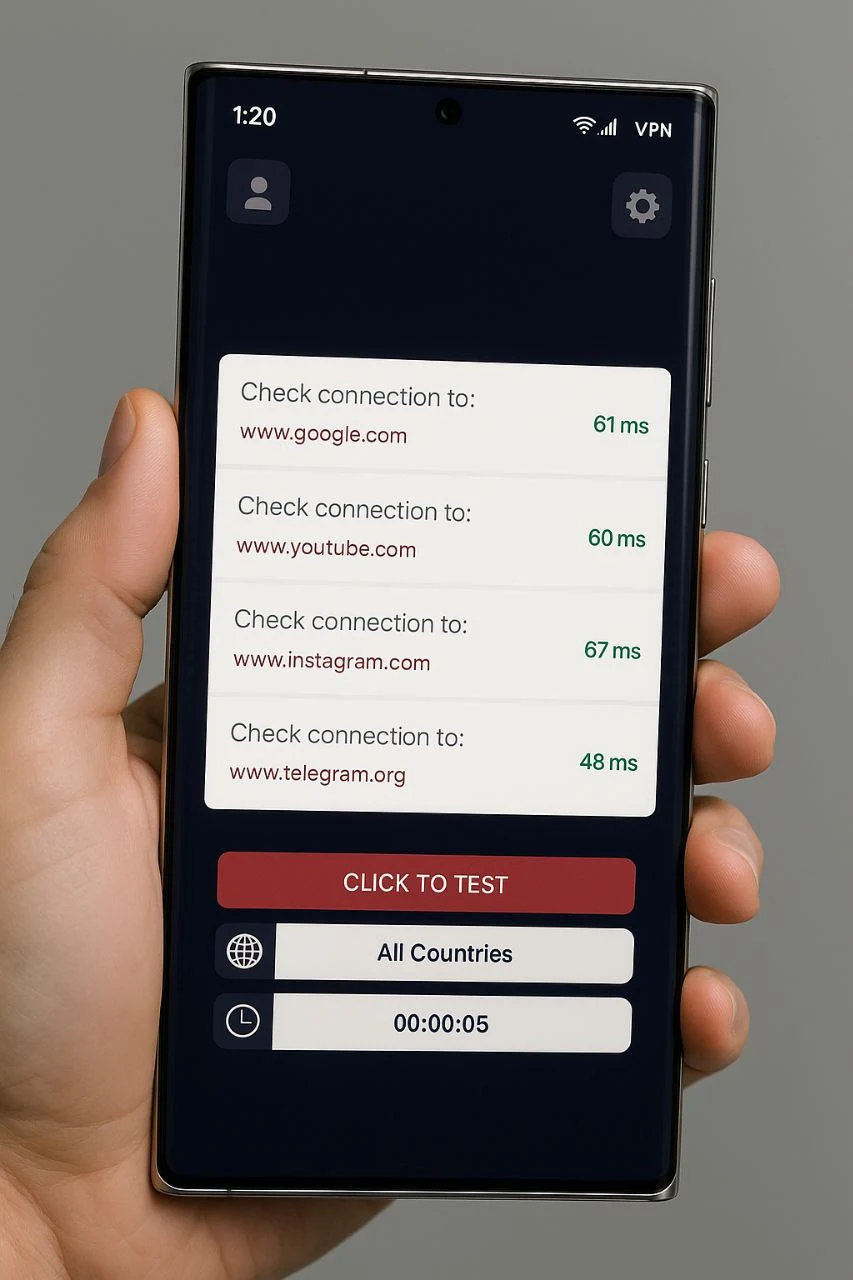 IRSPEEDY VPN Fast & Private screenshot